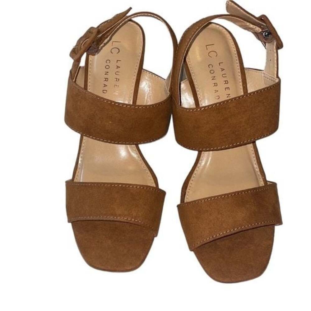 NIB Lauren Conrad  BLOCK heels size 5 or 5.5​​​​